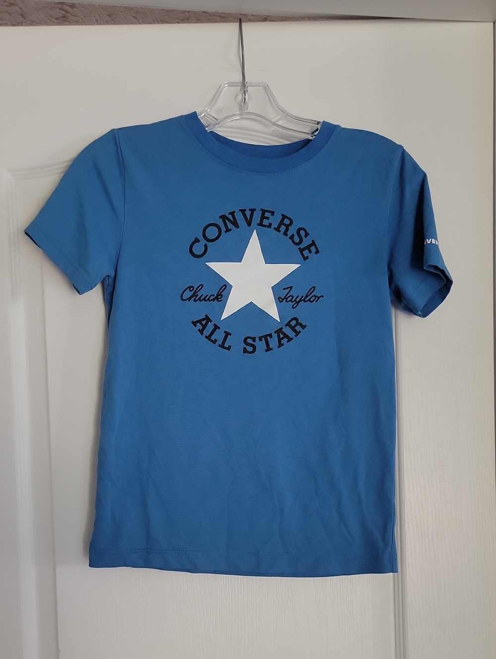 Converse Blue Short Sleeve All Star Tee with White Star